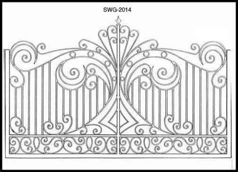 Iron Gate Design Swg2014 Iron Gate Design Wrought Iron Gate