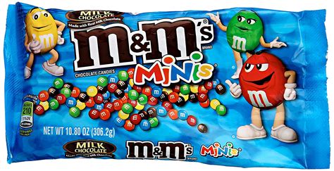 Mandms Minis Milk Chocolate Candy 108 Oz Grocery