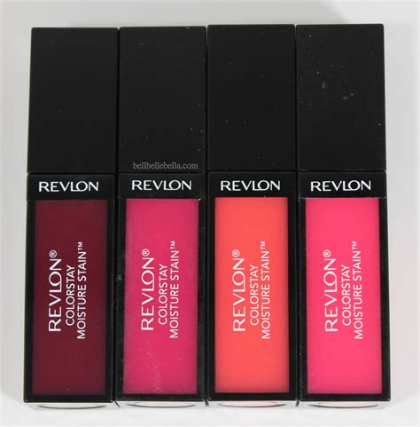 Revlon Colorstay Moisture Stains Swatches And Review Bellbellebella