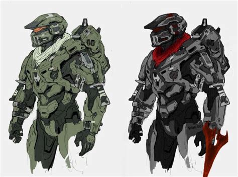 I Thought It Be Cool To Redesign Freds Concept Art Halo