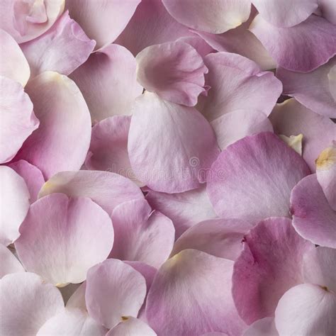 Close Up View Of Rose Petals Floral Background Romantic Concept Stock