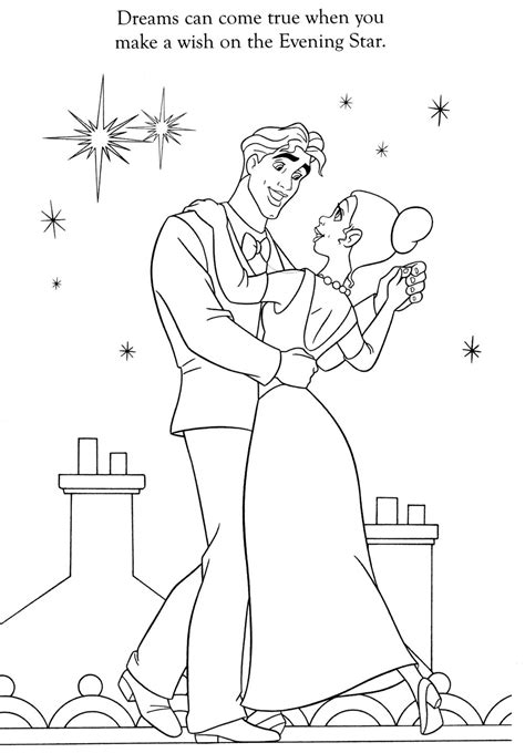 Free printable princess jasmine coloring pages for your toddler. Tiana and Naveen Coloring Pages | Coloring Book Pages ...