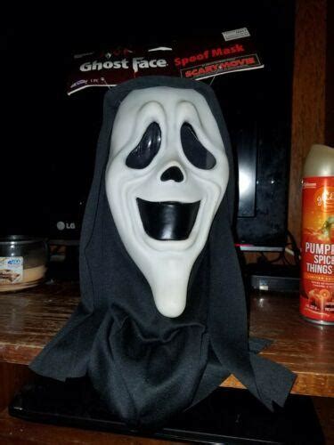 Scary Movie Ghostface Spoof Mask Smiley 2020 Htf Scream 3863148777