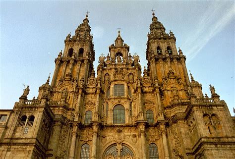 Cathedral Of Santiago De Compostela Spain Tourist Destinations