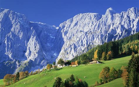 Austria Landscape Austria Mountains Scenery