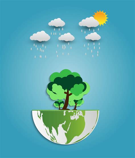Ecology Concept Ideasave Earth With Eco Friendlywith Globe And Tree