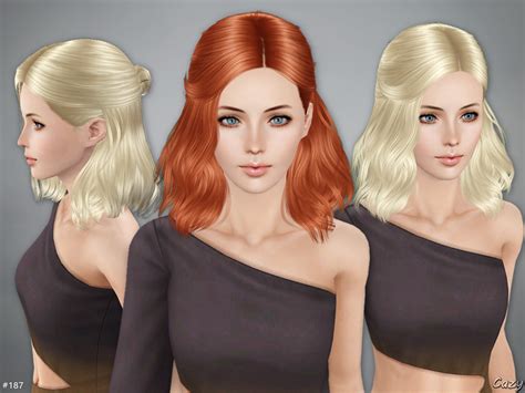 The Sims Resource Haley Hairstyle Sims 3