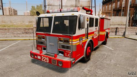 Fire Truck V14a Fdlc Els For Gta 4