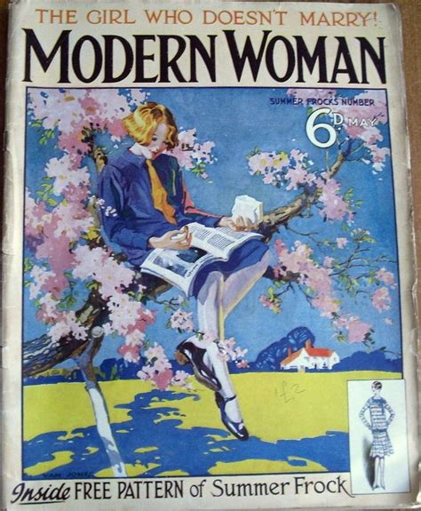 Modern Woman Magazine From May 1927 Nostalgic Art Vintage Magazines