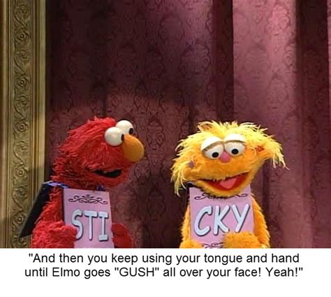 Best of elmo birthday compilation. Elmo uses word play to tell Zoe what their next date will be like. : bertstrips