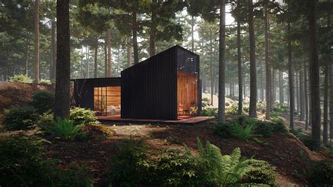 Pine Forest House On Behance