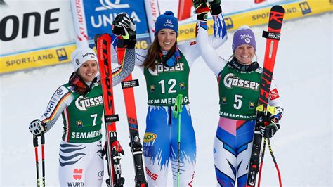 Ski Alpin Petra Vlhova Gewinnt Den Riesenslalom In Semmering Blick