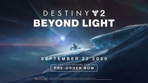 Destiny 2 Beyond Light Gameplay Trailer Youtube