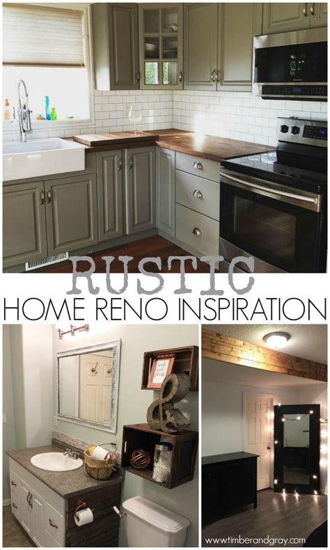 Rustic Home Reno Inspiration Timber Gray Design Co
