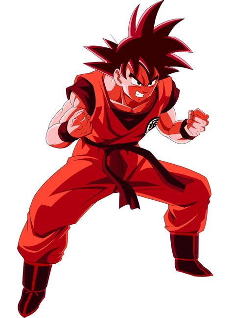 Goku Kaioken Dragon Ball Z Dragon Ball Artwork Dragon Ball Super