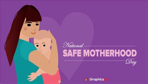 National Safe Motherhood Day Illustration Image Free Vector