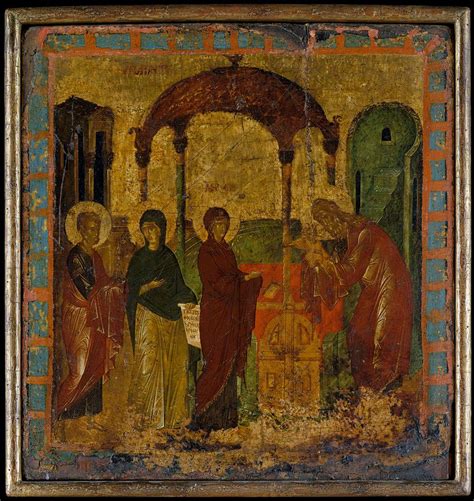 The Presentation In The Temple Painting By Byzantine Painter Pixels