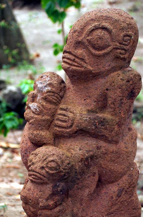 Marquesan Style Tiki Carving Atomic Mess