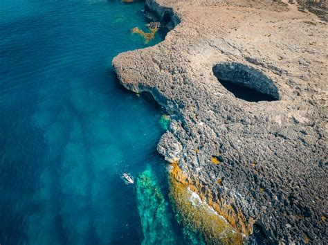 Coral Lagoon Malta An Incredible Natural Sea Cave We Seek Travel