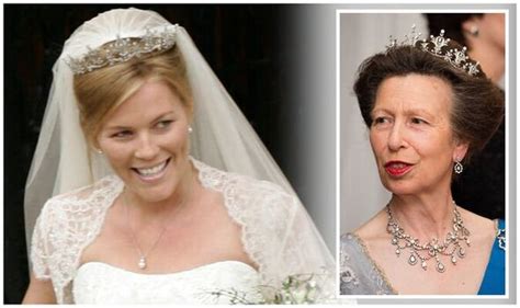 Autumn Phillips Diamond Wedding Tiara From Princess Anne She Was Not