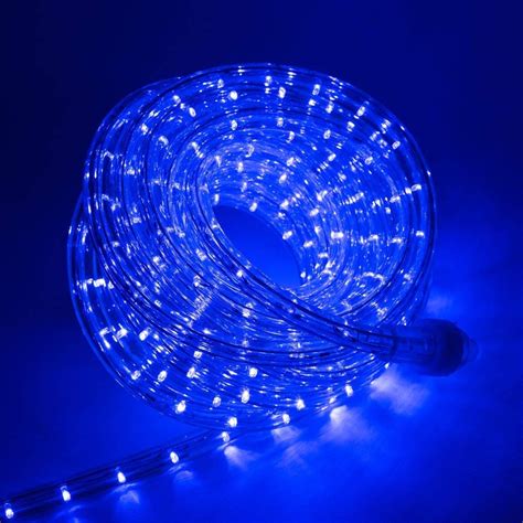 25 Foot 8 Mode Blue Led Rope Wyz Works