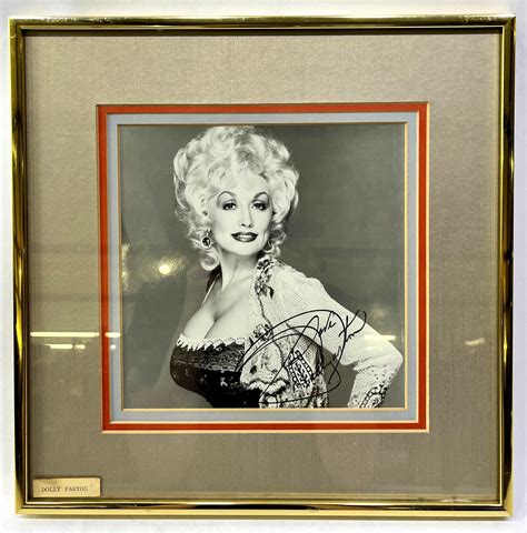 Lot Dolly Parton American Actress Singer Original Autographed