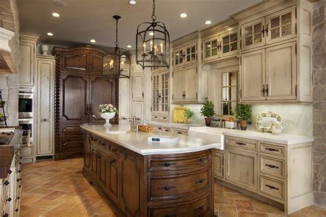 Distressing creates the impression of patina and old age. Top Fresh and Modern Kitchen Countertop Ideas ...
