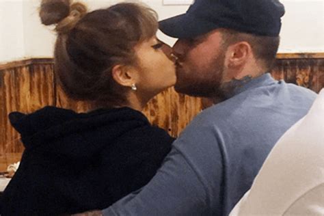 Ariana Grande And Mac Miller Kiss Superbhub