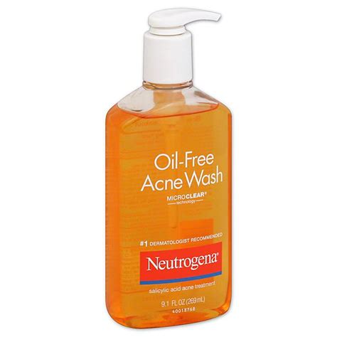 I can't comment about the face wash, but i made the mistake of using neutrogena's 'sensitive' oil free moisturiser and got a terrible rash too. Neutrogena® 9.1 oz. Oil-Free Acne Wash | Bed Bath & Beyond