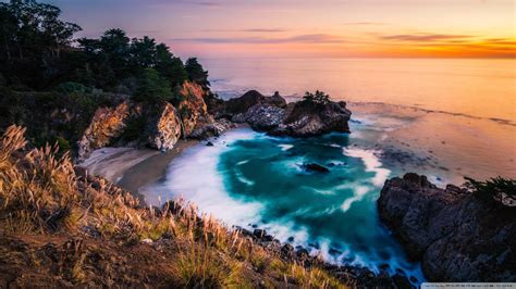 Big Sur Sunset Wallpapers Wallpaper Cave