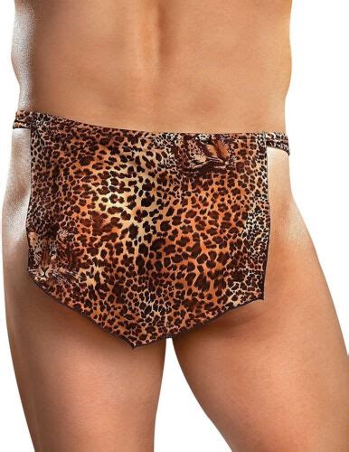 Jungle Stud Tarzan Jungle Thong Underwear Brief Cheetah Leopard Print Male Power Ebay