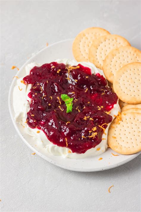 Maybe you would like to learn more about one of these? Cranberry Cream Cheese Dip - The Dinner Bite