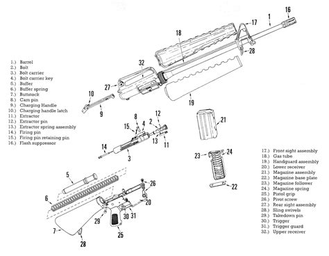 Ar 15 Gun Parts Diagram