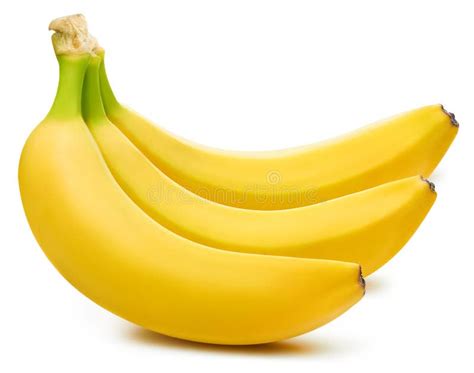 Bunch Of Bananas Isolated Stock Image Image Of Diet 111960605
