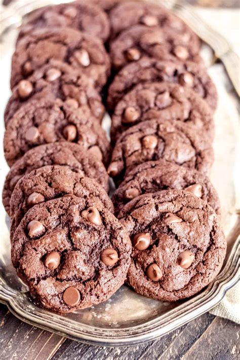 Double Chocolate Chip Cookies Gluten Free Mile High Mitts