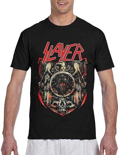 Slayer Band Mens Fashionable Short Sleeve T Shirt Xx Large
