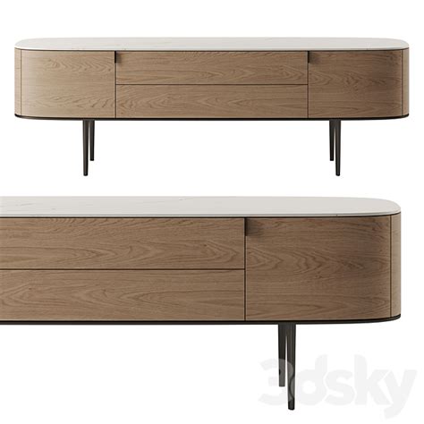 Symphony Sideboard By Poliform Sideboard And Chest Of Drawer 3d Models