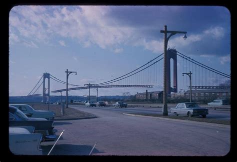 Staten island may seem like it's in an entirely different world than the hustle and bustle expected in new york city. The Verrazano Bridge 1964 | Staten island, Bay bridge ...