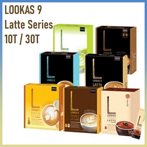 Namyang French Cafe Lookas9 Latte 10t 30t Instant Coffee Sticks