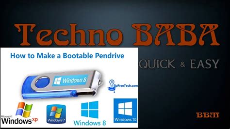 Os From Pendrive How To Make Pendrive Bootable Its Benefits Tech