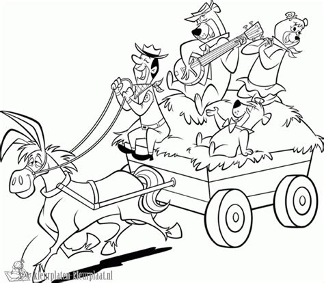 Hanna Barbera Coloring Pages