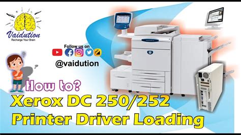 How To Install Dc 252 Printer How To Download Xerox Printer Driver