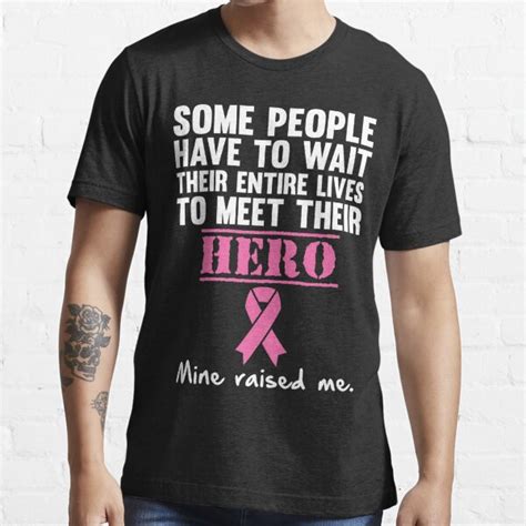 Breast Cancer Hero T Shirt For Sale By Offensivefun Redbubble