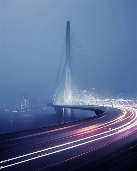 Zaha Hadid Wins Danjiang Bridge Competition In Taiwan