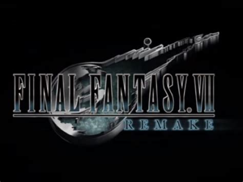 Final Fantasy Vii Remake Trailer Ffvii Remake