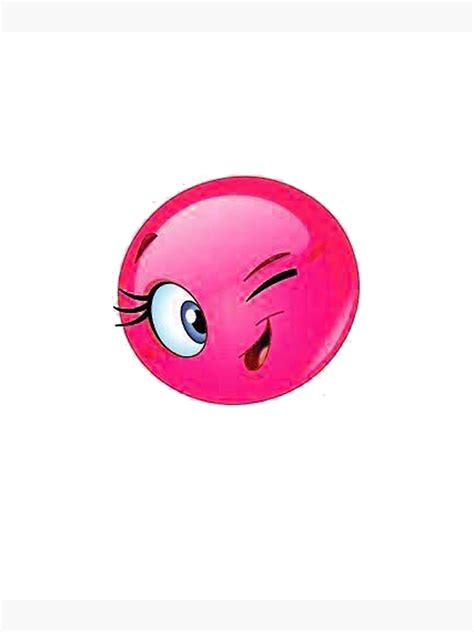 Pink Emoji Is So Cute Photographic Print For Sale By Planetstor