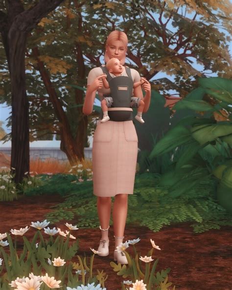 Baby Carrier Poses At Katverse Sims 4 Updates