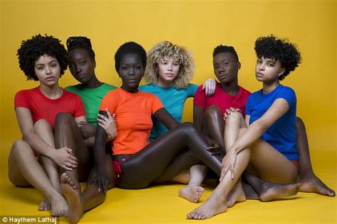 Powerful Photos Of Black Women Highlight Their Skin Tones Daily Mail