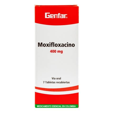 Moxifloxacino 400 Mg Posologia