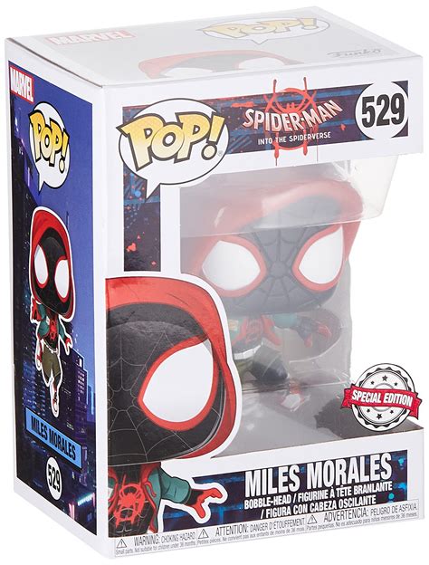 Buy Funko Pop Marvel Spider Man Into The Spiderverse Casual Miles Morales Vinyl Figure